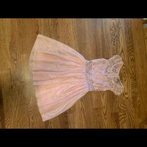 Light pink formal dress